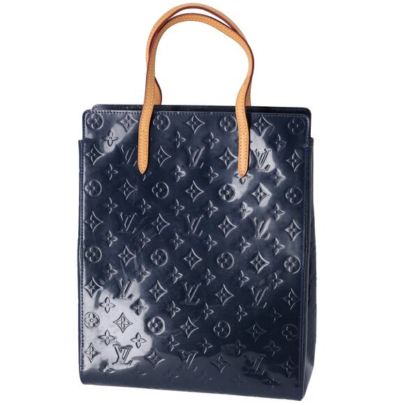 Louis Vuitton Catalina NS Monogram Vernis Tote Bag M90050 Grand Blue - Picture 3 of 7